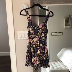 Free people floral romper